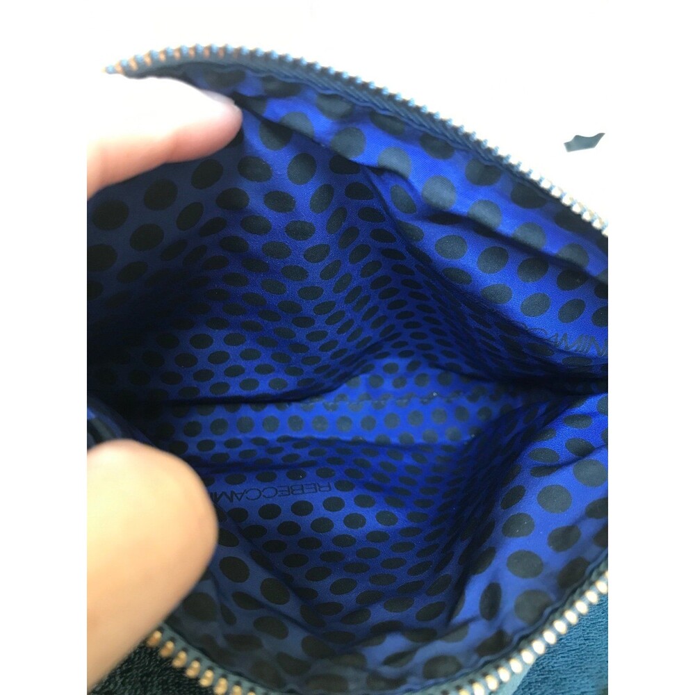 Rebecca Minkoff mini M.A.C. Mac Crossbody bag In denim color - Picture 7 of 12